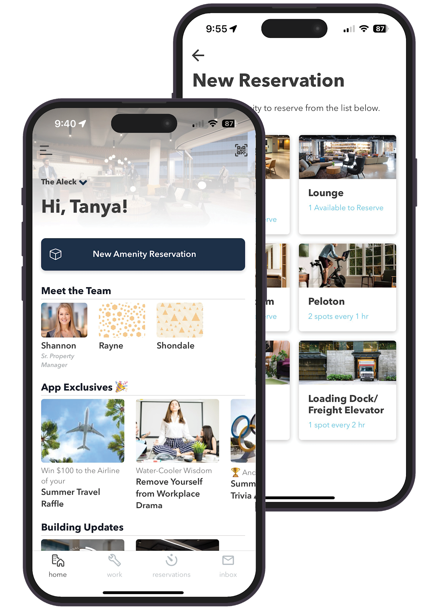 <p class="text-size-header-32" textalign="center" style="text-align: center">Building App &amp; Tenant Dashboard</p> at The Aleck - 1400 L Street Northwest