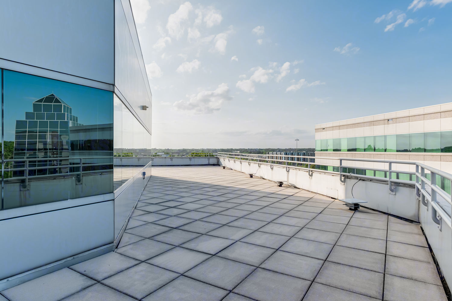 Balcony, Partial 8th Floor, Suite 850, Willow Oaks Corporate Center, 8260 Willow Oaks Corporate Drive