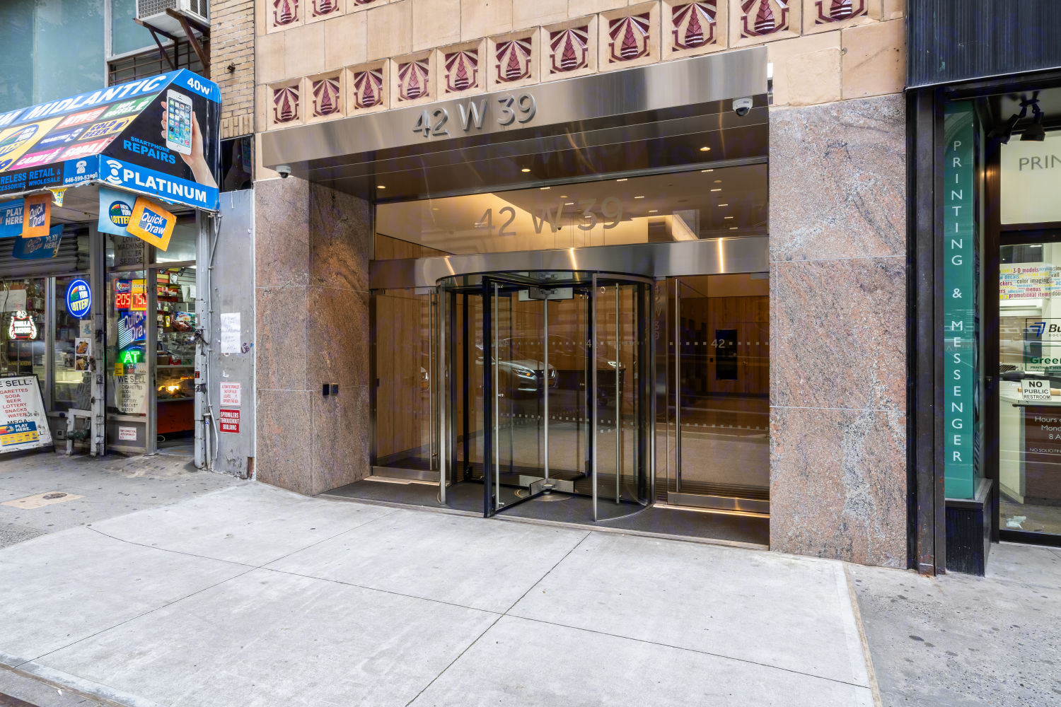 42 West 39th Street, New York, NY Commercial Space For Rent | VTS