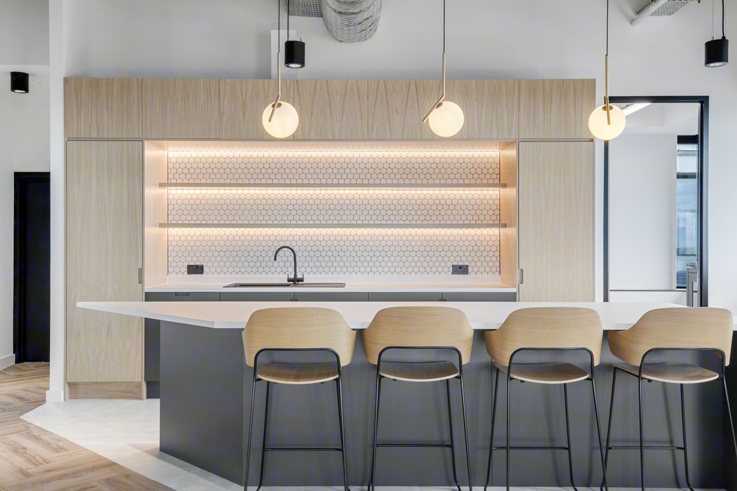 Kitchen, Partial 7th Floor (Annexe) - Stephenson House, Mosaic East, Cherry Orchard Road