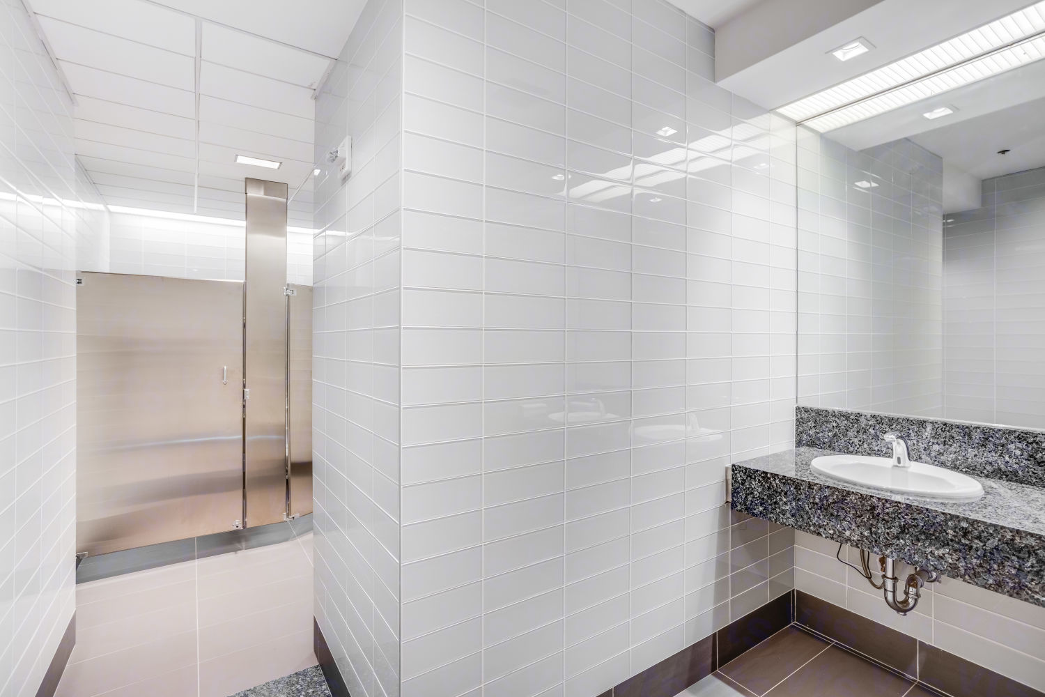 Bathroom, Entire 46th Floor, Suite 4600, 101 Park Avenue