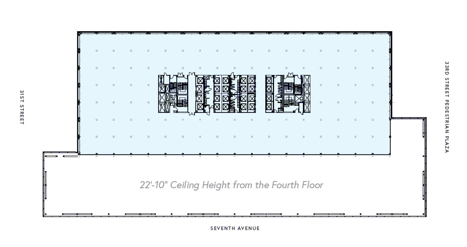 Entire 5th Floor, PENN 2, Two Penn Plaza