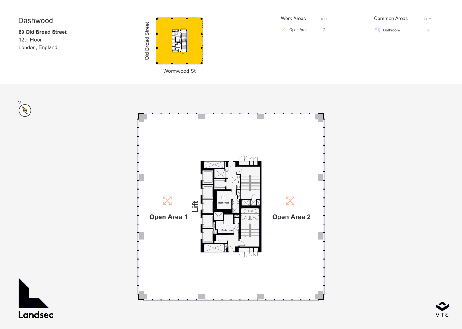 Entire 12th Floor Commercial Space For Rent At 69 Old Broad Street 