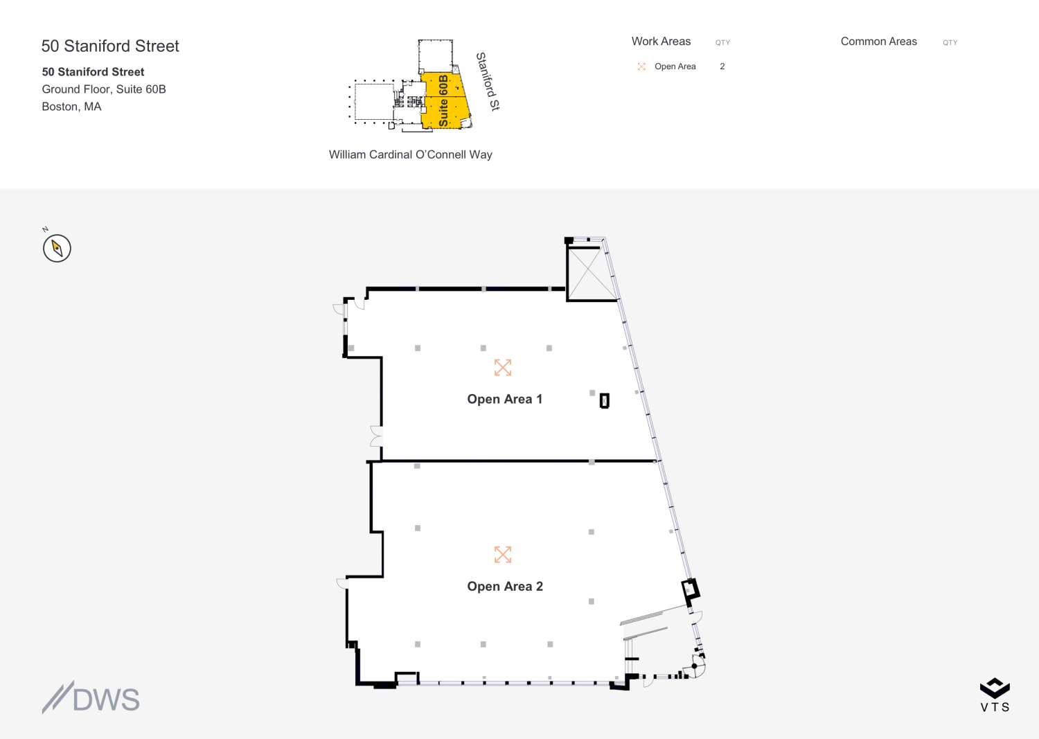 Partial Grnd, Suite 60b Commercial Space For Rent At 50-60 Staniford 