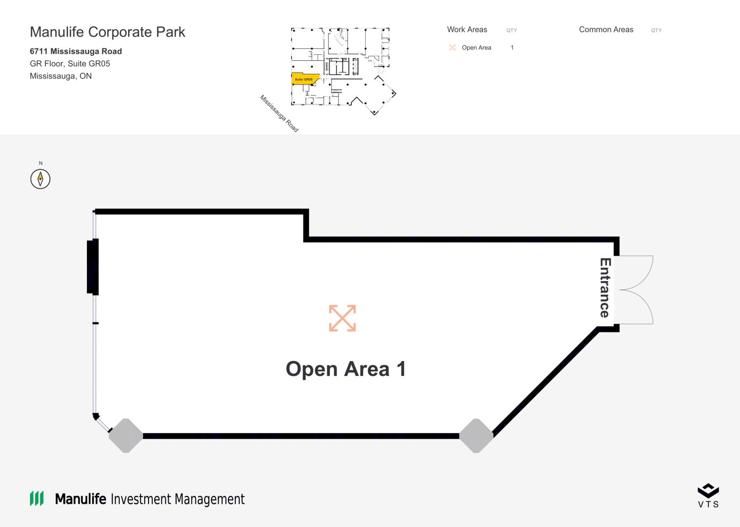 Partial GR, Suite GR05 Commercial Space for Rent at 6711 Mississauga ...