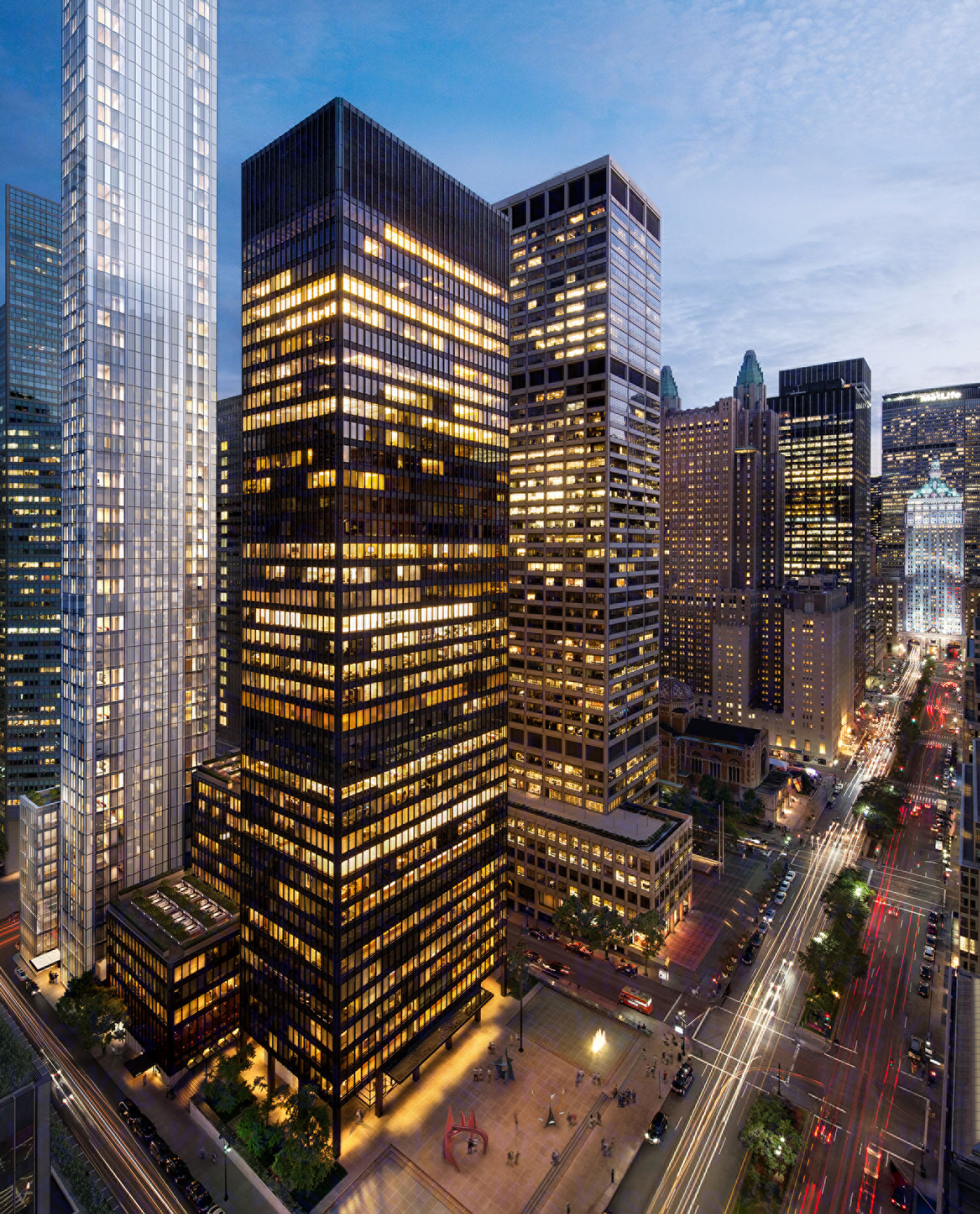 Seagram Building - 375 Park Avenue , New York, NY Commercial Space for ...