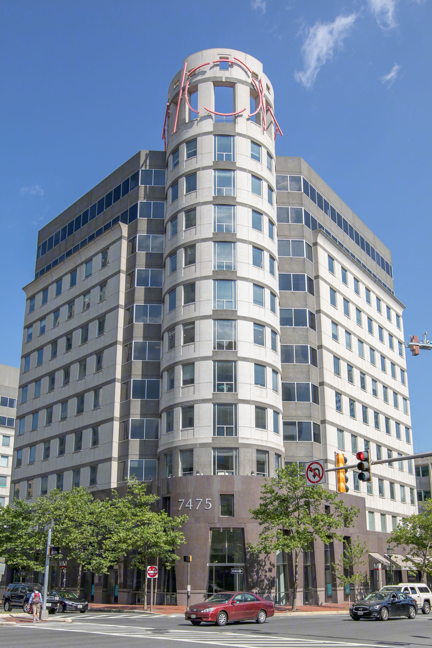 Downtown Bethesda MD in the Washington DC area